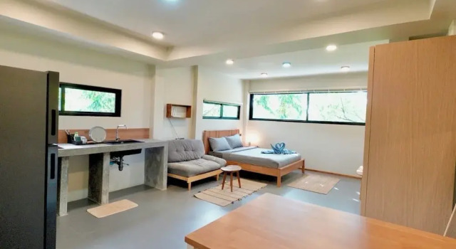 yume17 - Sea View pool Villas & 1BD, Studios, Забронировать Отель «постель и завтрак» Отели Чалоклам с бассейном, Бассейн