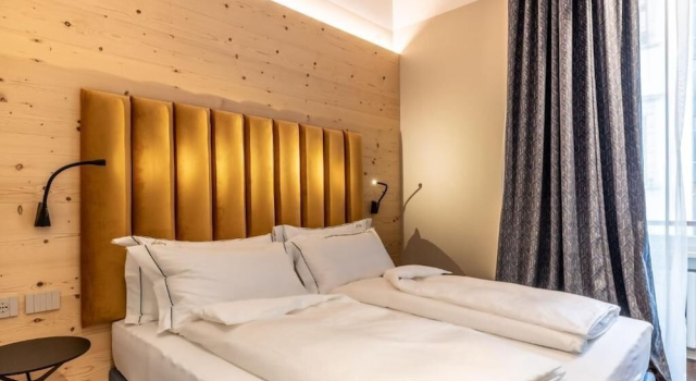 Двухместный номер Deluxe с видом на город Calepina Alpine Suite