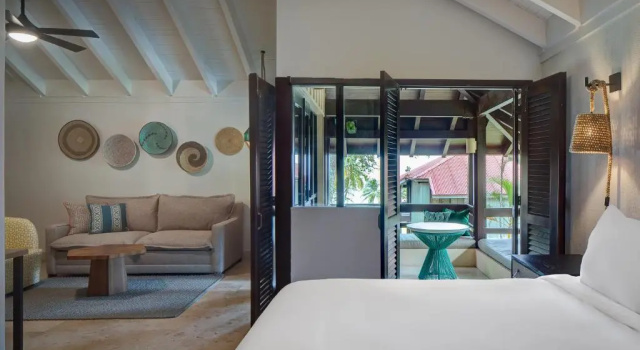 Двухместный полулюкс с видом на сад Carambola Beach Resort St. Croix, US Virgin Islands