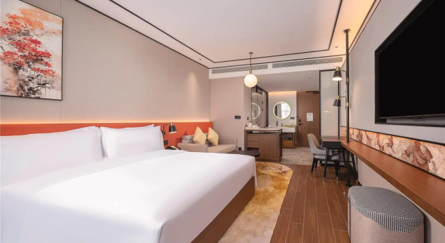 Номер Standard с видом на реку Hilton Garden Inn Huangshan Huizhou