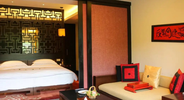 Люкс с видом на сад Banyan Tree Lijiang