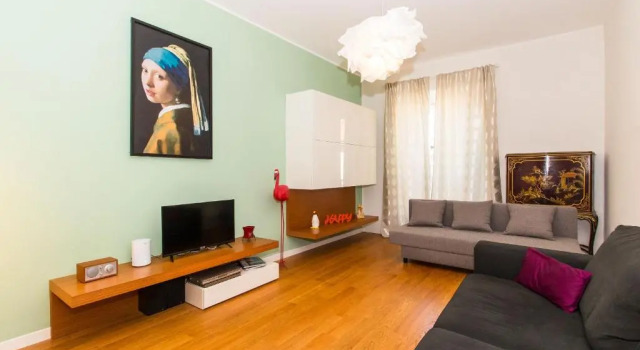 Апартаменты с 2 комнатами Porta Nuova & Parco del Valentino Roomy Flat
