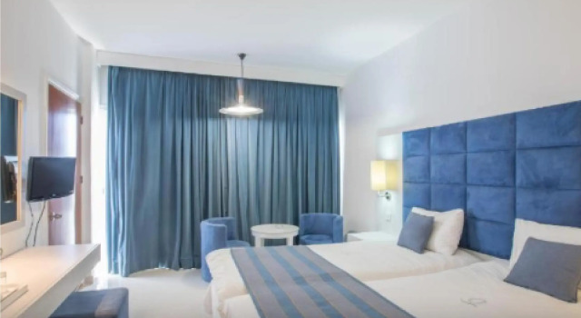 Standard- værelse med delvis havudsigt Odessa Beach Hotel