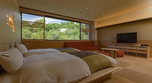 Семейный номер Standard Okuhita Onsen Umehibiki