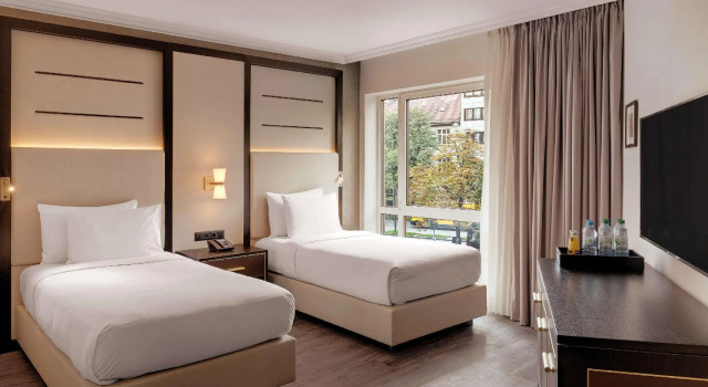 Двухместный номер для гостей с ограниченными возможностями Hilton Munich City