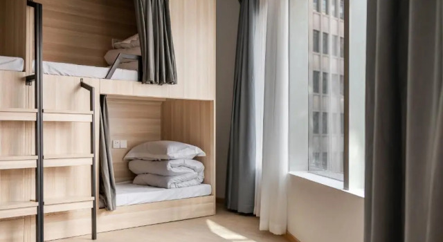 Кровать в общем номере (женский номер) Dayin Youth Hostel - East Nanjing Road & Peoples Square & The Bund
