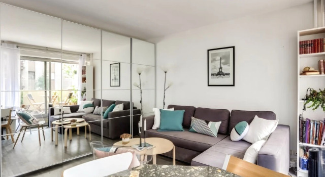 2 people apartment terrace by Weekome, Забронировать Апартаменты/квартира Апартаменты Парижа, рядом с Курон, Апартаменты/квартира