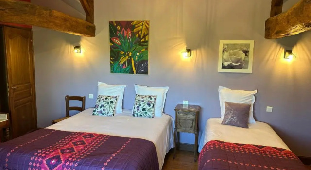 Семейный номер Standard Chambres dhôtes du puy danché