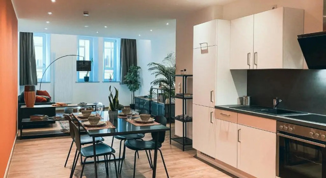 Апартаменты c 1 комнатой Brunnen Apartments