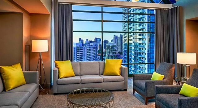 Люкс c 1 комнатой Novotel Toronto North York