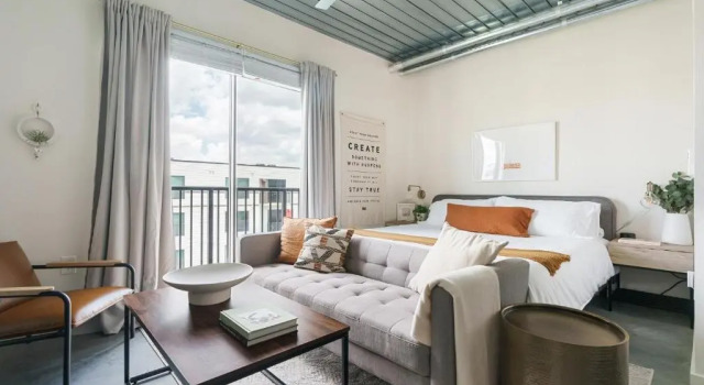 Студия Lodgeur Midtown, Houston - close to Downtown & Texas Medical Center