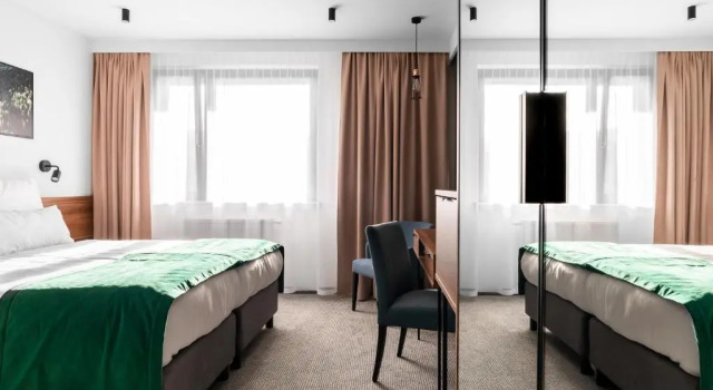 Двухместный номер Standard с красивым видом из окна Hotel Vestina