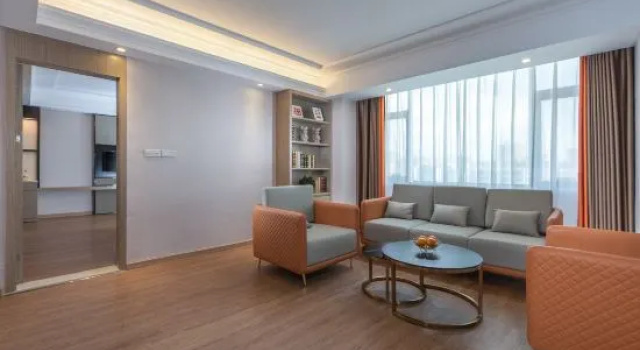 Двухместный люкс Deluxe Vienna Hotel Jieyang Puning High-speed Rail Station Branch