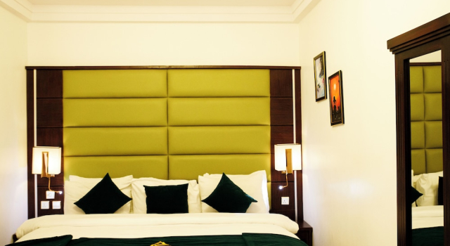 Business cameră Pinnacle Castle Hotel Asaba