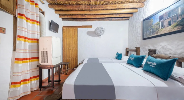 Трёхместный номер Superior Hotel Boutique Macaregua Girón