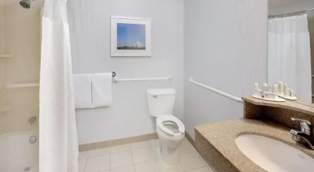Люкс c 1 комнатой с красивым видом из окна Courtyard Detroit Southfield