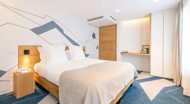 Двухместный номер Standard с видом на горы Hotel Chalet Les Saytels, BW Signature Collection