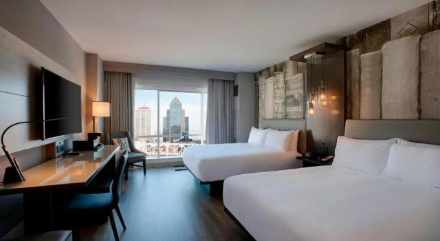 Номер Deluxe Louisville Marriott Downtown