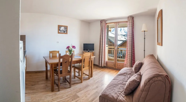Студия с балконом Noemys Les Chalets du Hameau des Aiguilles
