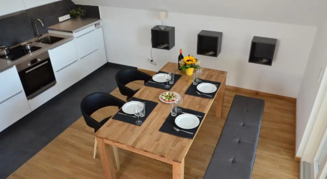 Lotsenlounge mit Meerblick, Balkon & Parkplatz - ABC238, Забронировать Апартаменты/квартира Отели Висмара с парковкой, рядом с Церковь Святого Георгия, Парковка