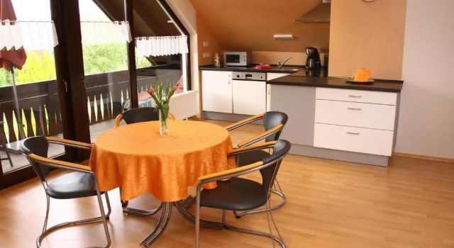 Апартаменты c 1 комнатой Ferienwohnungen Haus Albert