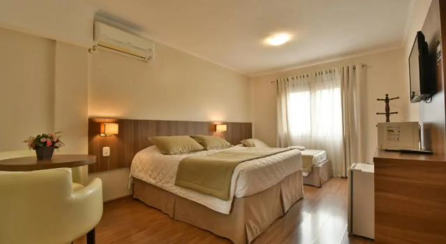 Трёхместный номер Standard Pousada Stillo Gramado Centro - 300 metros da rua coberta