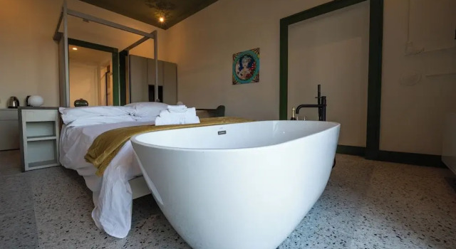 Двухместный номер Standard с балконом и с видом на горы Des Bains Chambre & Suite