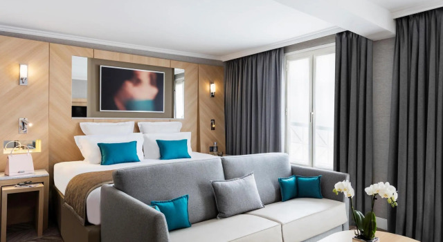 Двухместный номер Deluxe Hotel Louvre Saint-Honoré