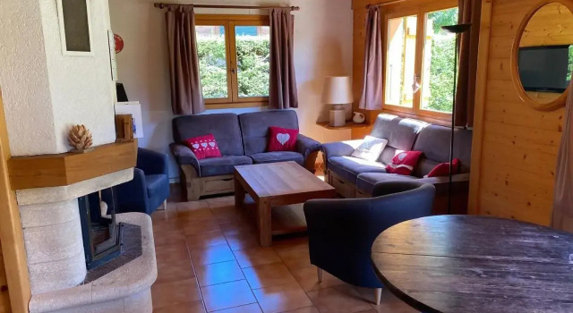 Chalet individuel avec cheminée et garage, 10 pers, La Clusaz - FR-1-459-2, Забронировать Шале Виллы Овернь-Рона-Альпы, Вилла
