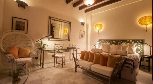 Люкс с видом на бассейн Casa de Alba Hotel Boutique