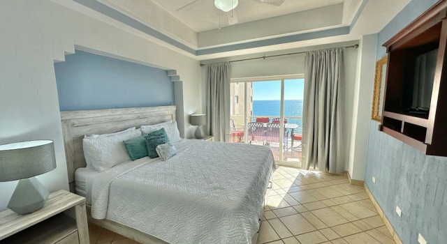 Spectacular 2 Bedroom Condo on Sandy Beach at Las Palmas Resort B-705 1 Condo by RedAwning, Book Resort Puerto Penasco Sonora