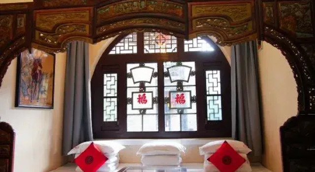 Семейный люкс Deluxe с 2 комнатами Yundingxuan Hotel Pingyao