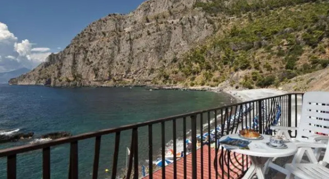 Standard Doppel Zimmer mit Meerblick Hotel Gabbiano