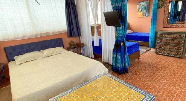 Люкс с видом на город Riad Jbara