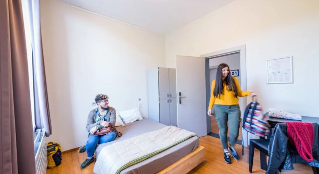 Двухместный номер Standard Auberge de Jeunesse de Namur