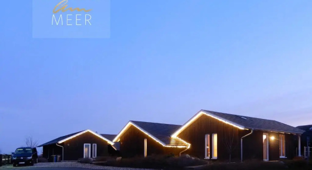 Schwarzes Holzferienhaus mit Sauna in Zierow -- SONNENECK -- 500m zum Ostsee-Strand, 4 - 6 Personen
