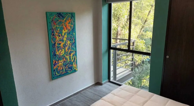Апартаменты с 2 комнатами с балконом и с видом на парк Amazing 2BR in Parque España