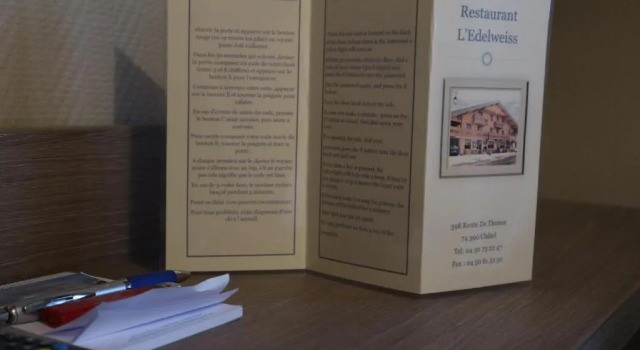Номер Standard Hôtel lEdelweiss