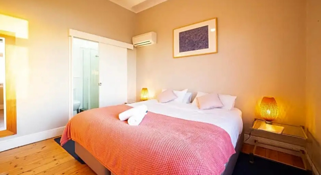Двухместный номер Standard с балконом и с видом на океан YHA Port Elliot Beach House