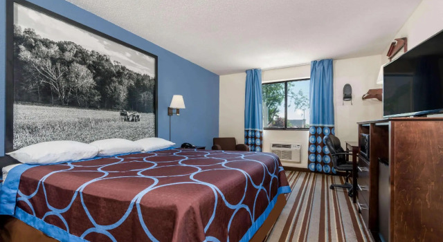 Двухместный номер Standard Super 8 by Wyndham Columbus Edinburgh