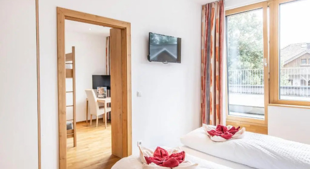 Семейный номер Standard с видом на горы Familienhotel Adler