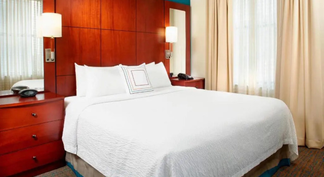 Люкс с 2 комнатами Residence Inn Columbus Downtown