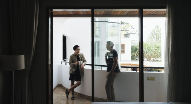 Standard Doppel Zimmer mit Balkon House Sangkuriang
