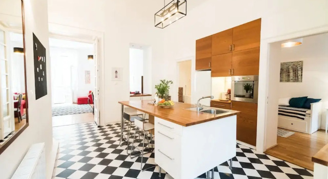 Апартаменты с 2 комнатами с балконом Real Apartments Anker II