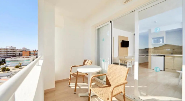 1 soveværelse i lejlighed med altan Sun Beach Adults Only