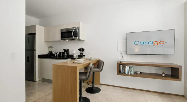 Студия Comfort Цокольный этаж с балконом Sea Tower by Casago