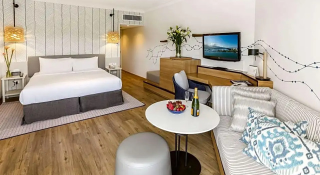 Двухместный номер Deluxe с видом на море Shangri-La The Marina, Cairns