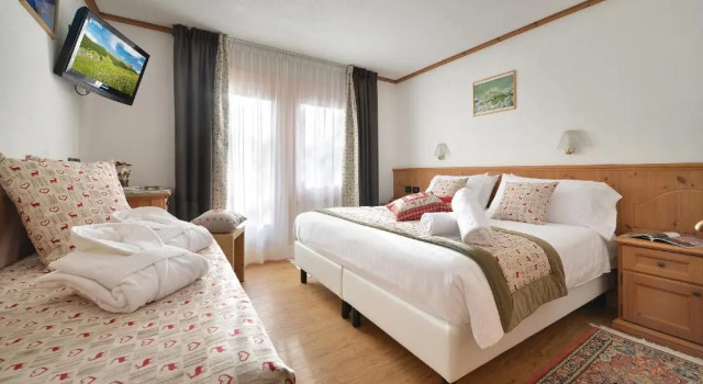 Standard Zimmer Hotel Bucaneve