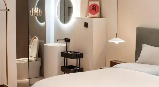Семейный люкс с 2 комнатами с красивым видом из окна Huangshan Jingyu Shuhuajian Homestay