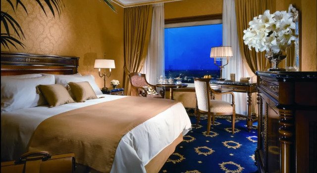 Двухместный номер Deluxe Отель Rome Marriott Park